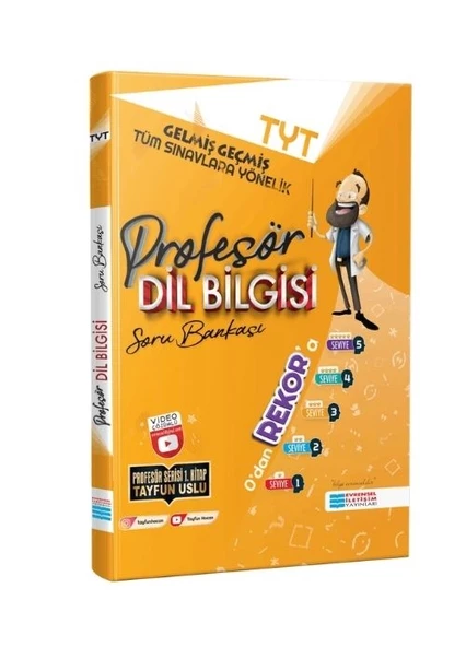 TYT Dil Bilgisi Profesör Soru Bankası Evrensel İletişim Yayınları ürün görseli 1