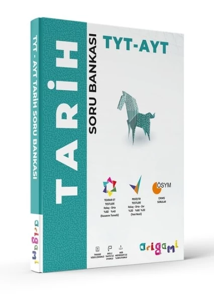Origami TYT-AYT Tarih Soru Bankası Tammat Yayıncılık ürün görseli 1