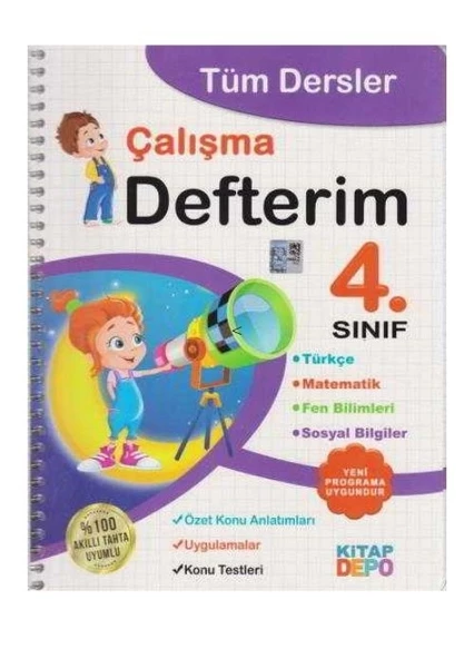 Tandem Yayınları 4. Sınıf Tüm Dersler Çalışma Defterim ürün görseli 1