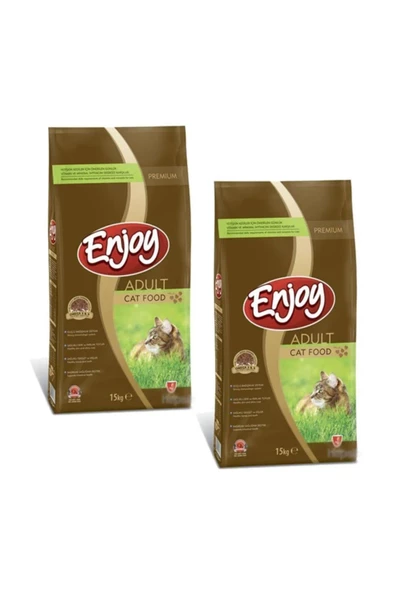 Enjoy Tavuklu Kedi Maması 15 Kg X 2 Adet ürün görseli 1