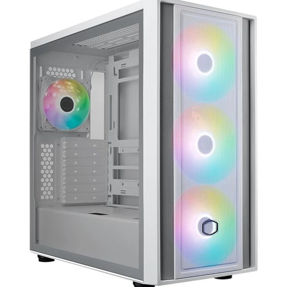 COOLERMASTER 600TG MB600-WGNN-S00 ARGB GAMING E-ATX PC KASASI BEYAZ ürün görseli 1