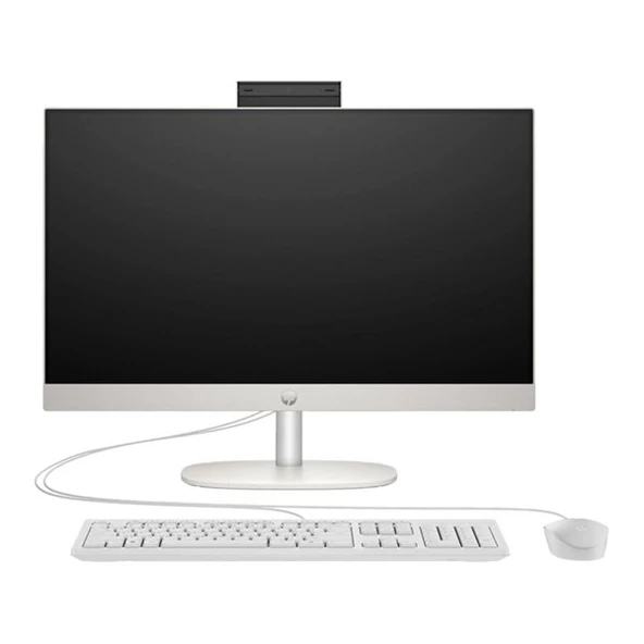 HP 23.8" PRO ONE G10 9H6H6ET CORE i5 1335U-16GB RAM-512GB NVME-FDOS BEYAZ ürün görseli 1