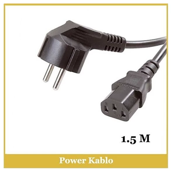 Power ( Güç ) Kablosu 1.5 Metre ürün görseli 1