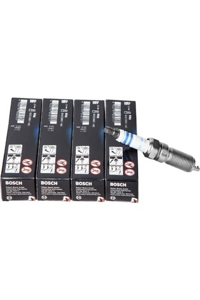 Bosch Buji Vr8sc Renault Clio Iı 1.2 Enjeksiyonlu Peugeot P206-p307 Citroen C3-C4 1.4 ürün görseli 1