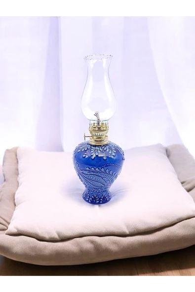 sharpart  Sharp&art Çini El Işlemesi Dekoratif Gaz Lambası - Resim 8