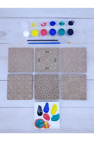 sharpart  sharp&art Ahşap Mandala Hobi Boyama Setleri ürün görseli 1