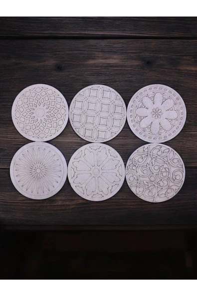 sharpart  sharp&art Ahşap Mandala Hobi Boyama Setleri - Resim 2