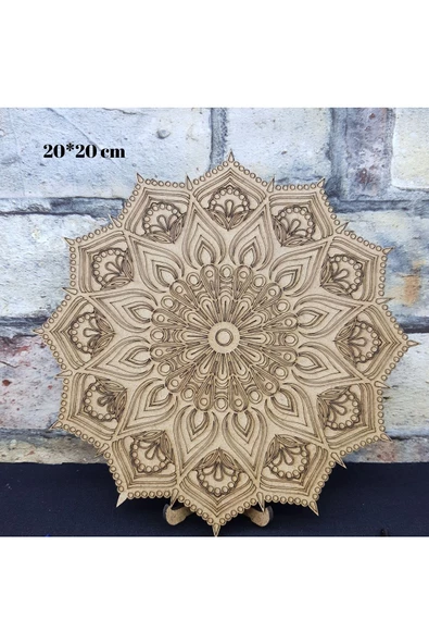 sharpart  sharp&art Ahşap Mandala Hobi Boyama Setleri - Resim 3