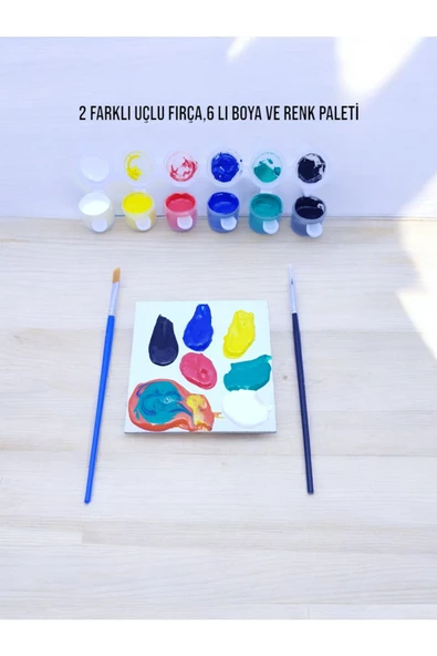 sharpart  sharp&art Ahşap Mandala Hobi Boyama Setleri - Resim 3