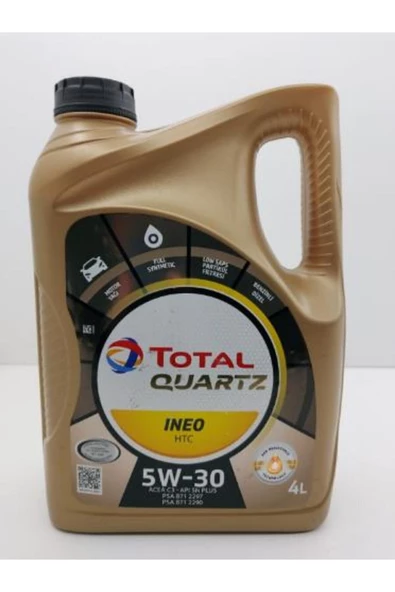 Total Quartz Ineo Htc 5W-30 4 Lt Motor Yağı - 2026 ürün görseli 1