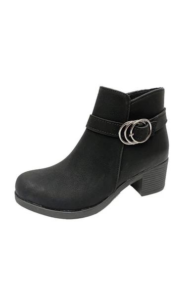 Fix 6013 Yağlı Deri Trend Fashion Kadın Bot ürün görseli 1