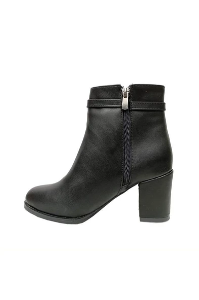 Emay 509 Deri Trend Fashion Kadın Bot - Resim 2