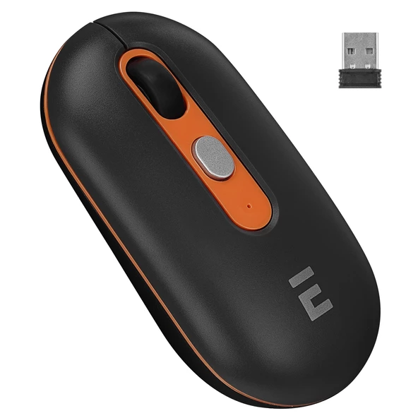 Mouse Kablosuz 2.4 Ghz Ve Bluetooth Everest SMW-444 Sİyah ürün görseli 1