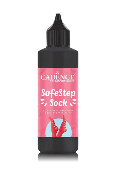 ÇORAP KAYDIRMAZ BOYA SS-08 SİYAH 90ML ürün görseli 1