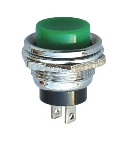 Ic-180 Buton 16mm Metal Gövdeli Yeşil ürün görseli 1