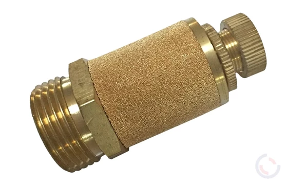 1" SİNTER BRONZ SUSTURUCU AYARLI - Resim 3