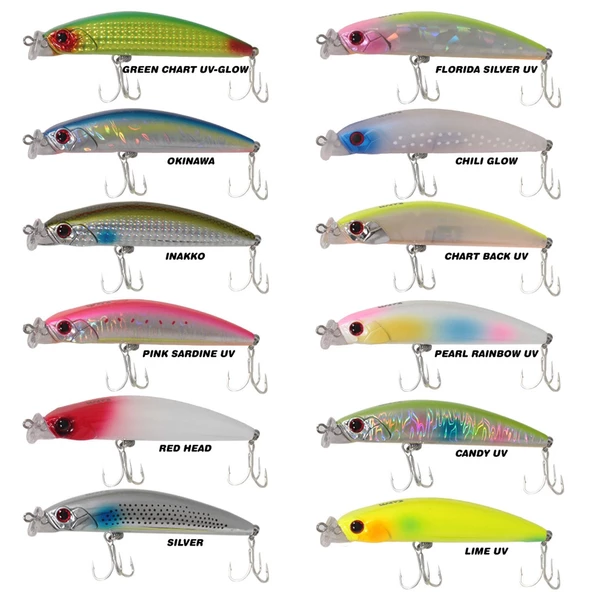 Ryuji King Mullet 9cm 15gr Floating Maket Balık  Red Head ürün görseli 1