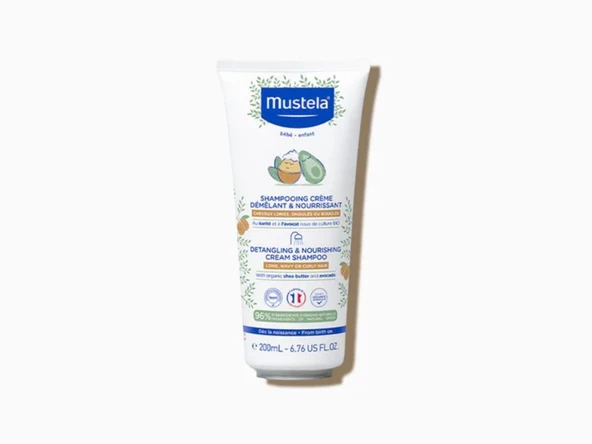 Mustela Dolaşıklık Karşıtı Besleyici Şampuan 200 ml ürün görseli 1