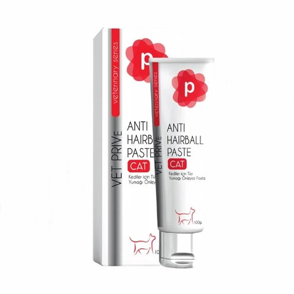 Vet Prive Antihairball Malt Soft Paste Tüy Yumağı Önleyici Macun 100 gr ürün görseli 1