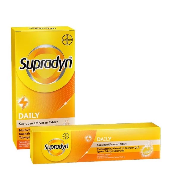 Supradyn 30+15 Efervesan Tablet Combo Paket ürün görseli 1
