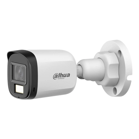 Dahua HAC-B1A21P-U-IL 2MP 3.6mm 30M Akıllı Çift Işıklı HDCVI Bullet Kamera ürün görseli 1