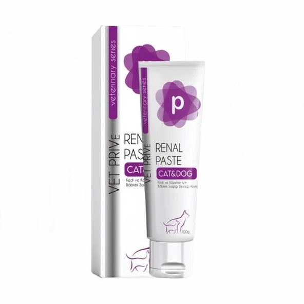 Vet Prive Renal Paste Böbrek Sağlığı Desteği Macun 100 gr ürün görseli 1