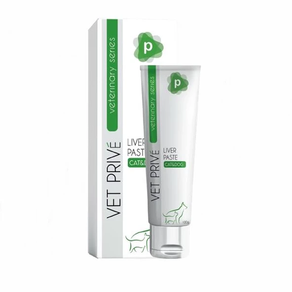 Vet Prive Liver Paste Karaciğer Desteği Macun 100 gr ürün görseli 1
