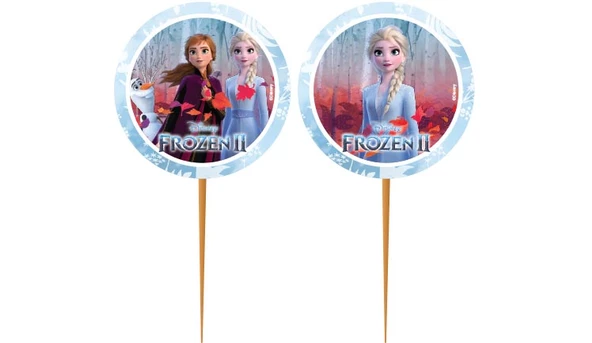 Frozen Temalı  Kürdan 10 lu ürün görseli 1
