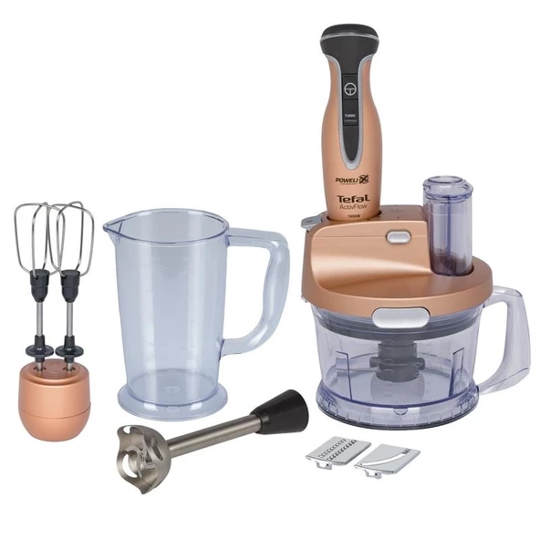 Tefal Powelix Activflow Pro 1000 W Blender Seti Bakır ürün görseli 1