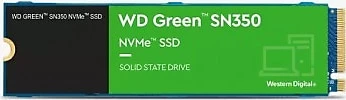 WD Green SN350, WDS500G2G0C, 500GB, 2400/1500, Gen3, NVMe PCIe M.2, SSD ürün görseli 1