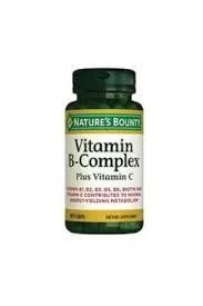Nature's Bounty Vitamin B-Complex Plus Vitamin-C 60 Tablet ürün görseli 1