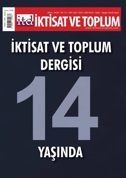 İktisat ve Toplum Dergi 168.Sayı Ekim 2024 ürün görseli 1