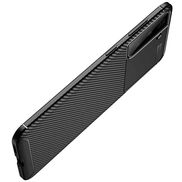 Samsung Galaxy S21 Plus Kılıf Negro Silikon Kapak - Resim 7