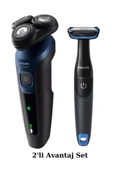 Philips S5445/03 Shaver Series 5000 Islak Kuru Tıraş Makinesi ürün görseli 1