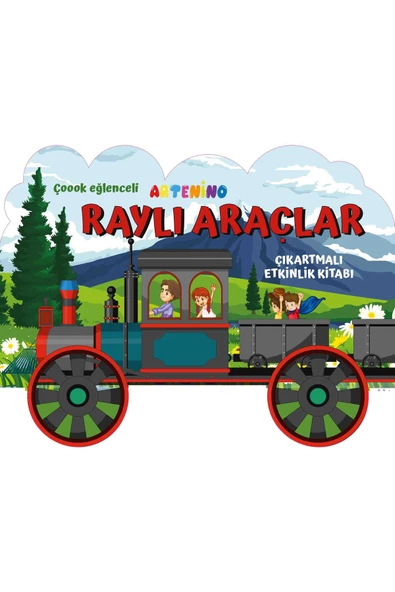 ŞEKİLLİ ARAÇLAR - RAYLI ARAÇLAR - ÇIKARTMALI AKTİVİTE KİTABI ürün görseli 1