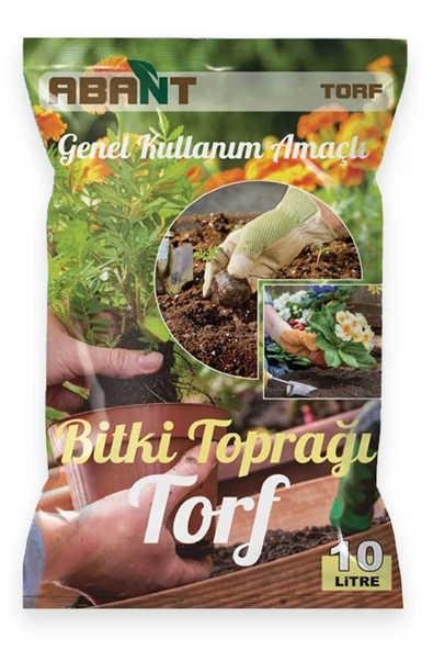 Abant Torf Çiçek Fide Fidan Toprağı 10LT ürün görseli 1