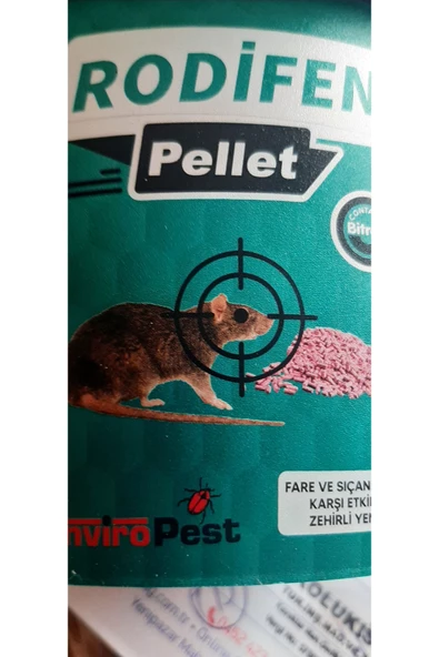 KOLUKISA TARIM RODİFEN PELLET FARE ZEHİRİ ürün görseli 1