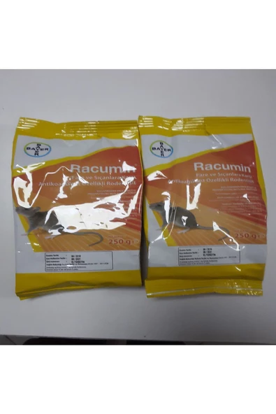 Bayer Racumin Fare Zehiri 250 Gr Kullanıma Hazır Yem Fare Ve Sıçan Uzmanı ürün görseli 1