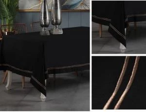 LEYDİ HOME SARGILI MASA ÖRTÜSÜ 160X265 CM ürün görseli 1