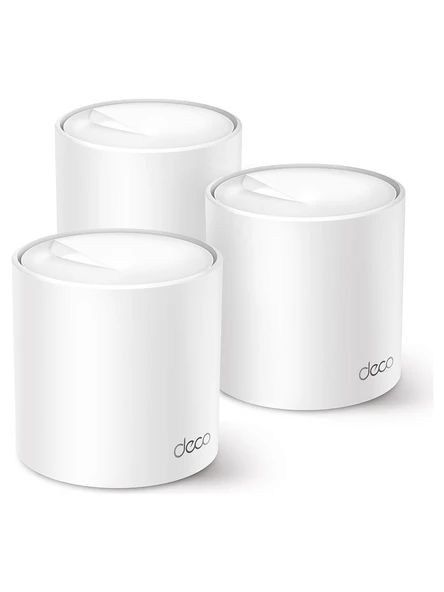 Tp-Link DECO X50 3LÜ Wi-Fi 6 AX3000 Tüm Evi Kapsayan Mesh Wifi Sistemi ürün görseli 1