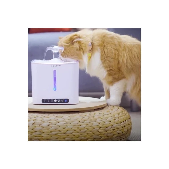Aclium Sensörlü Kedi Su Sebili 2,4 Lt - Resim 2