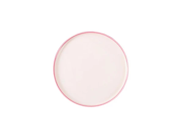 PORLAND RUBY DOĞA PEMBE DÜZ TABAK 21 CM ürün görseli 1