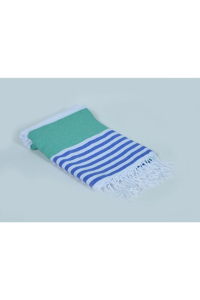buldanstore Marin Peştemal (YEŞİL) %100 Pamuk 90*180cm. Banyo Havlusu, Plaj Havlusu ürün görseli 1