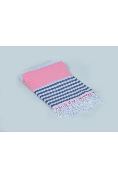 buldanstore Marin Peştemal (PEMBE) %100 Pamuk 90*180cm. Banyo Havlusu, Plaj Havlusu ürün görseli 1