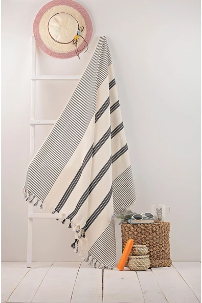buldanstore Bella Peştemal %70 Pamuk %30 Bambu 95x180cm. Banyo Havlusu, Plaj Havlusu ürün görseli 1