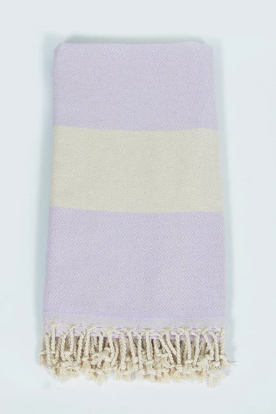 buldanstore Elmas Peştemal (LİLA) %100 Pamuk 90*180cm. Banyo Havlusu, Plaj Havlusu ürün görseli 1