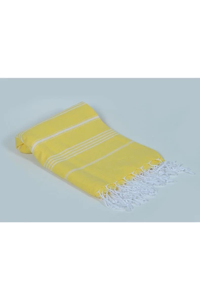 buldanstore Sultan Peştemal (SARI) %100 Pamuk 90*180cm. Banyo Havlusu, Plaj Havlusu ürün görseli 1