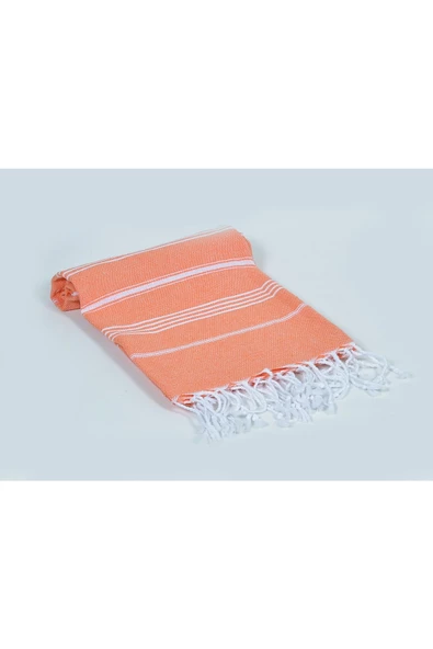 buldanstore Sultan Peştemal (TURUNCU) %100 Pamuk 90*180cm. Banyo Havlusu, Plaj Havlusu ürün görseli 1