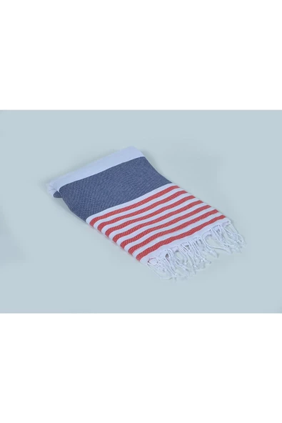 buldanstore Marin Peştemal (LACİVERT) %100 Pamuk 90*180cm. Banyo Havlusu, Plaj Havlusu ürün görseli 1