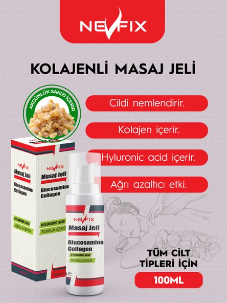 Glukozamin Kolajen Akgünlük Hyaluronic Acid Jel 100 ml ürün görseli 1